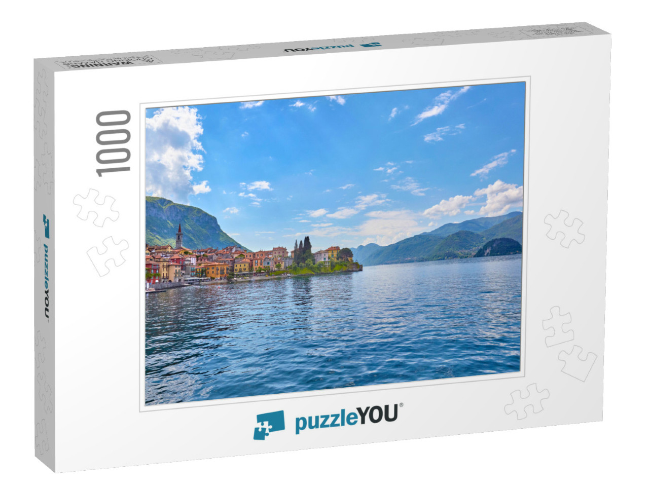 Beautiful View of Lake Como... Jigsaw Puzzle with 1000 pieces