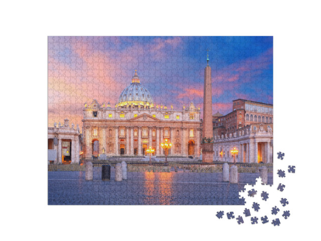 Rome, Vatican City... Jigsaw Puzzle with 1000 pieces