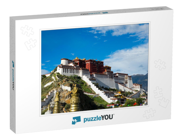 Potala Palace in Lhasa, Tibet. Potala Palace is Now a Mus... Jigsaw Puzzle