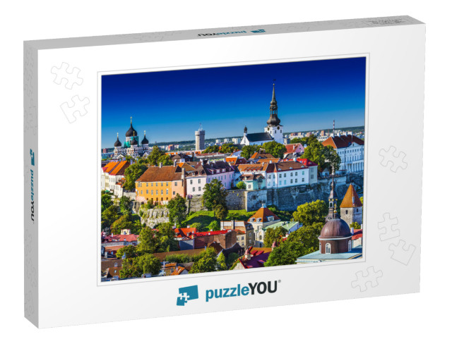 Tallinn, Estonia At the Old City... Jigsaw Puzzle