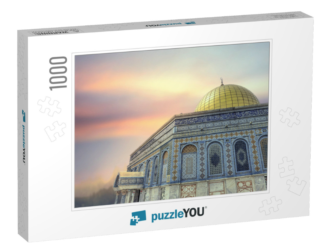 Dome of the Rock... Jigsaw Puzzle with 1000 pieces