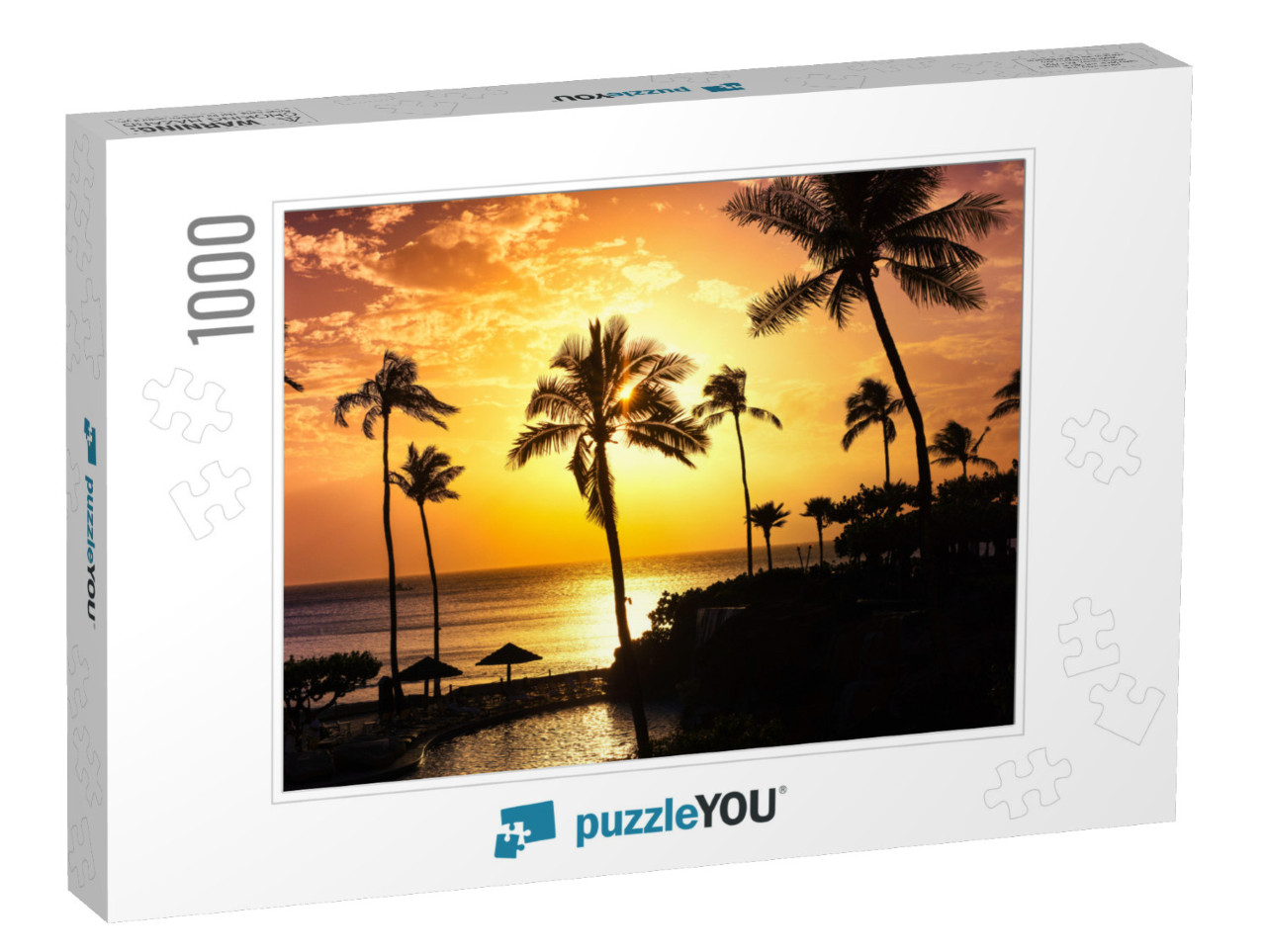 Maui Sunset... Jigsaw Puzzle with 1000 pieces