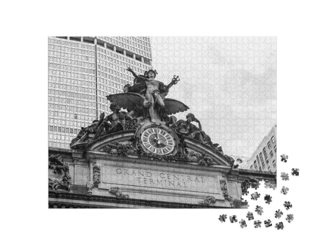 Grand Central Terminal in New York City... Jigsaw Puzzle with 1000 pieces