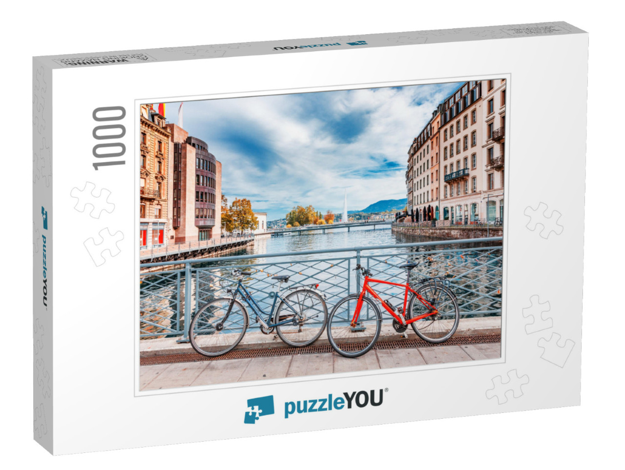 Switzerland, Geneva City. Classical View of Swiss Famous... Jigsaw Puzzle with 1000 pieces