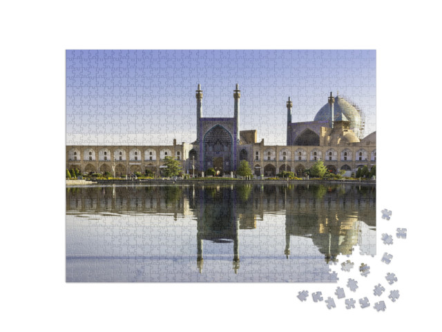 The Shah Mosque Imam Mosque, Naqsh-E Jahan Square, Isfaha... Jigsaw Puzzle with 1000 pieces