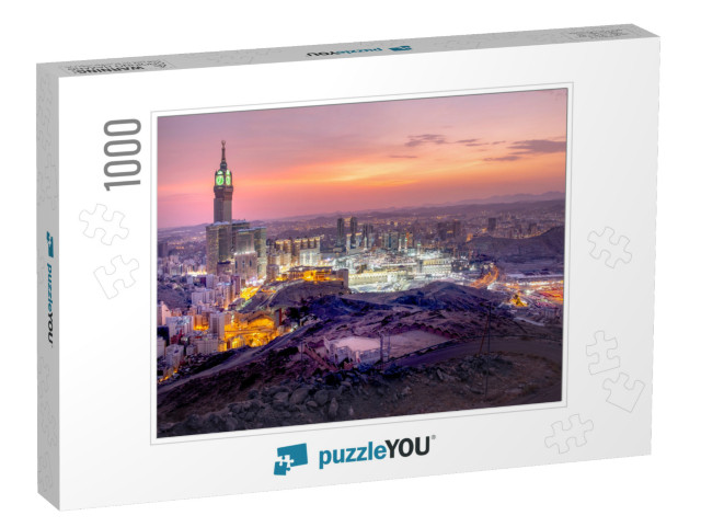 Holly Makkah At Saudi Arabia... Jigsaw Puzzle with 1000 pieces