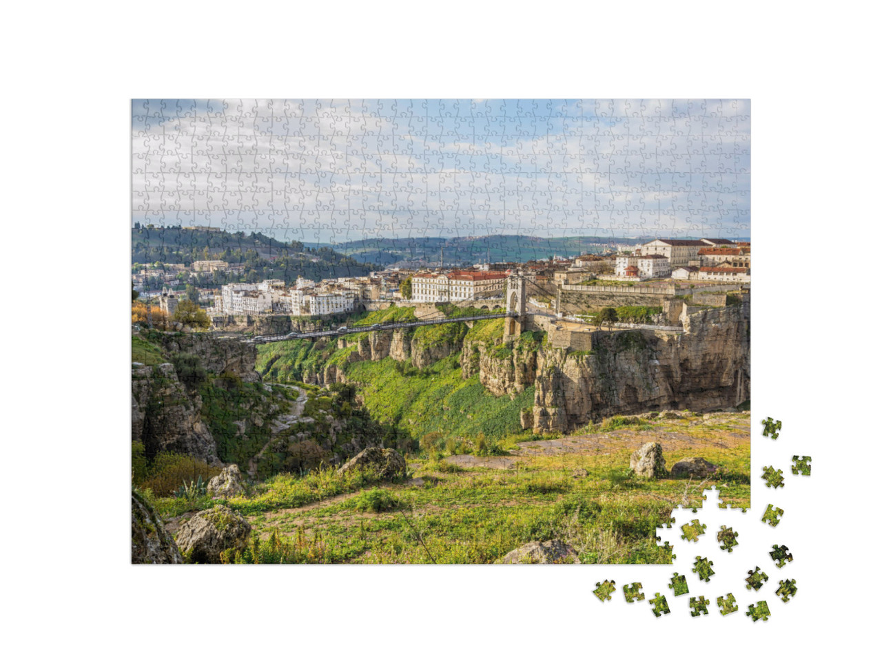 Constantine in Algeria is the Capital of Constantine Prov... Jigsaw Puzzle with 1000 pieces