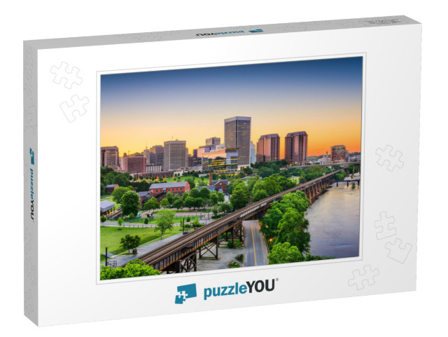 Richmond, Virginia, USA Downtown Skyline... Jigsaw Puzzle