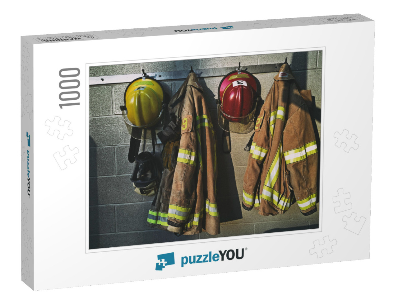 Firefighter Gear... Jigsaw Puzzle with 1000 pieces