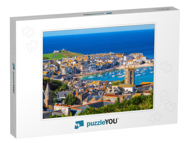 Picturesque St Ives, a Popular Seaside Town & Port in Cor... Jigsaw Puzzle