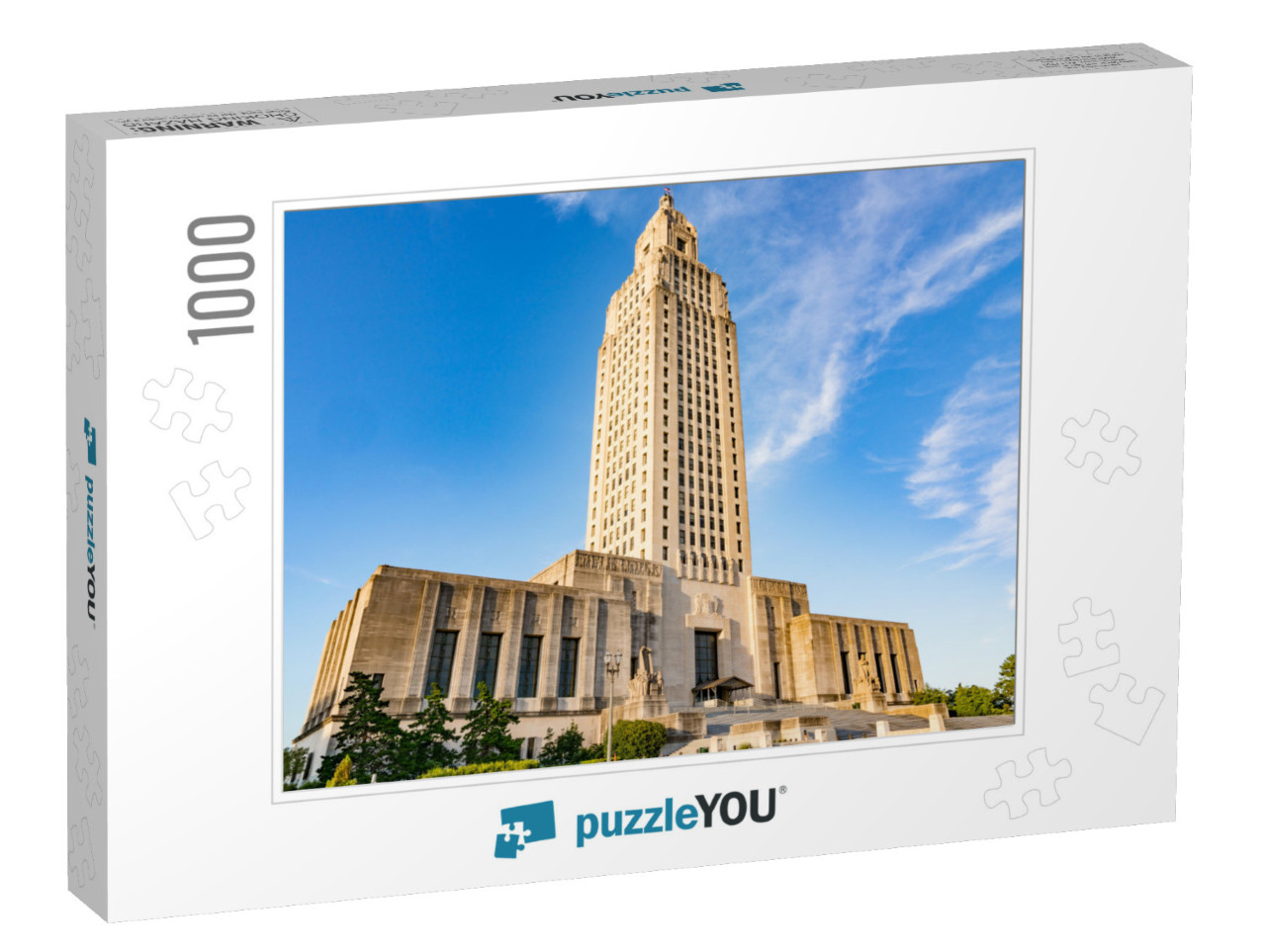 Louisiana State Capitol Building in Baton Rouge... Jigsaw Puzzle with 1000 pieces