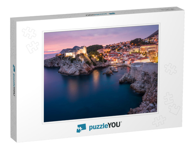 Medieval Fortresses, Lovrijenac & Bokar in Dubrovnik Afte... Jigsaw Puzzle