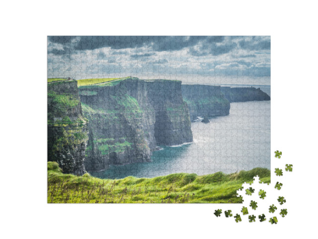 Cliffs of Moher Beauty... Jigsaw Puzzle with 1000 pieces