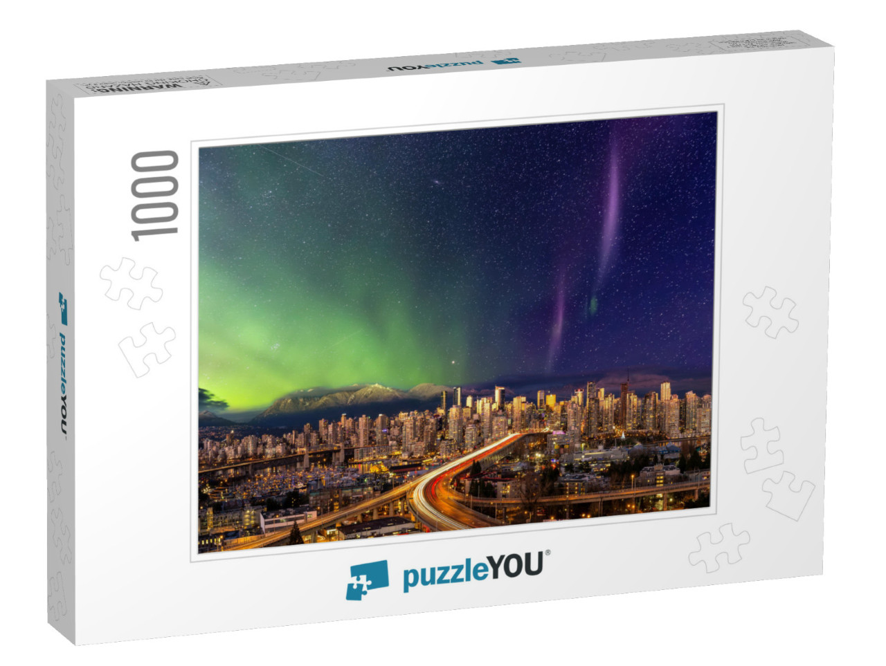 Downtown Vancouver, British Columbia, Canada. Beautiful A... Jigsaw Puzzle with 1000 pieces