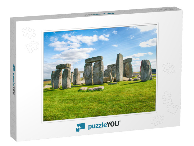 Stonehenge with Blue Sky... Jigsaw Puzzle