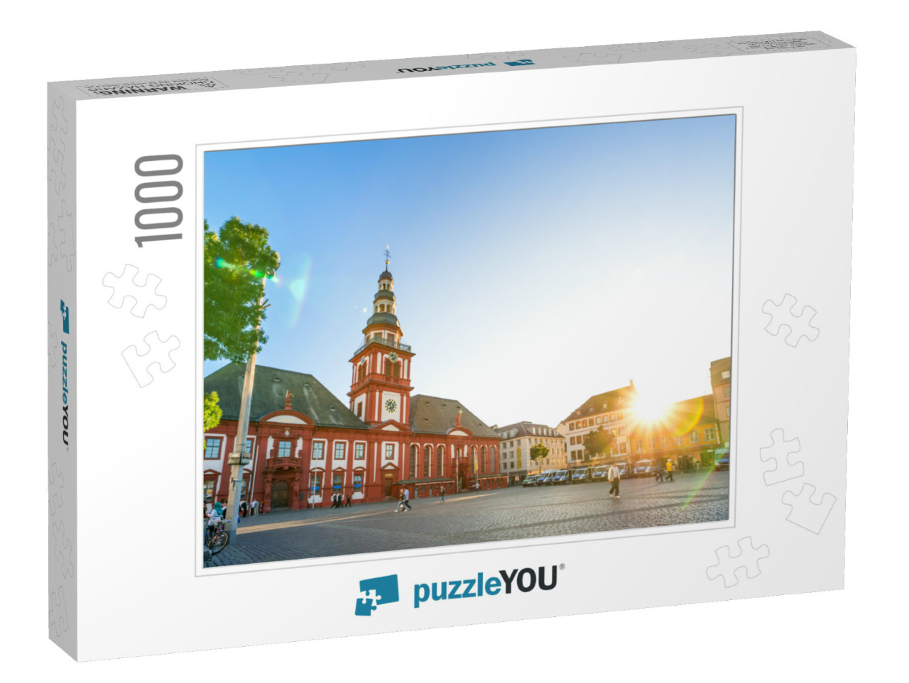 Mannheim, Market... Jigsaw Puzzle with 1000 pieces