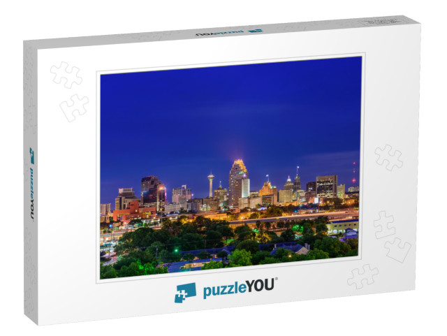 San Antonio, Texas, USA Skyline... Jigsaw Puzzle