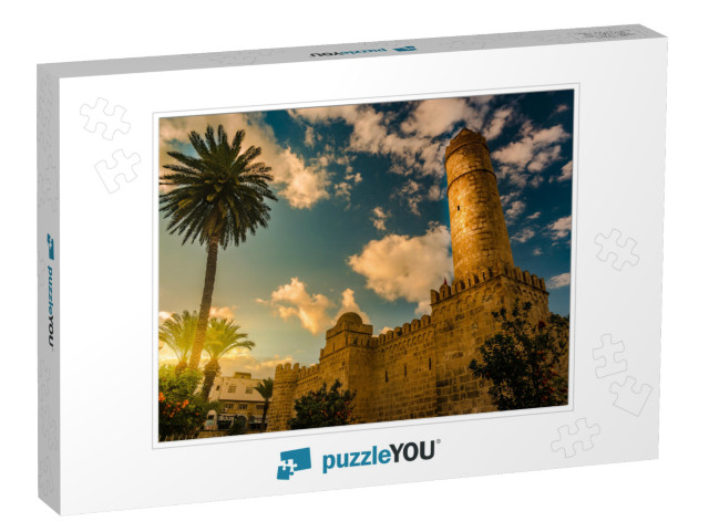 View from the Walls of the Fortress of Ribat of Sousse in... Jigsaw Puzzle