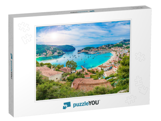 Panoramic View of Porte De Soller, Palma Mallorca, Spain... Jigsaw Puzzle