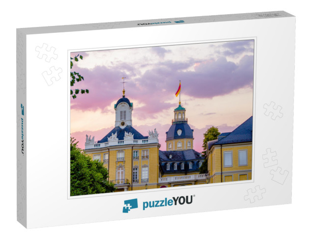 Castle of a Lord Named Karl Friedrich Schloss Karlsruhe i... Jigsaw Puzzle