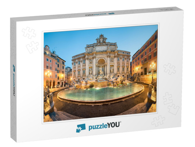 Trevi Fountain, Rome... Jigsaw Puzzle