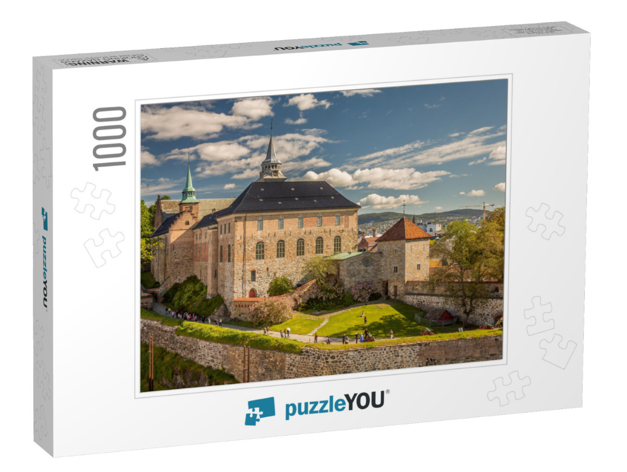 Akershus Fortress Oslo Norway... Jigsaw Puzzle with 1000 pieces