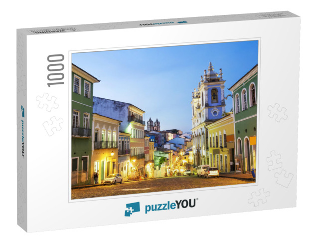 Colorful Colonial Houses At the Historic District of Pelo... Jigsaw Puzzle with 1000 pieces