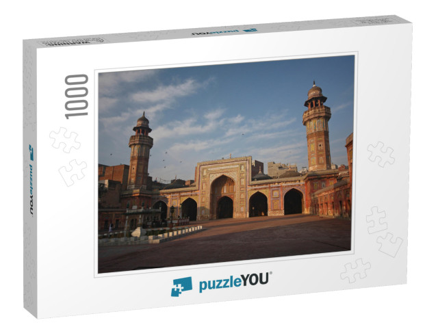 The Beautiful Muslim Architecture At Masjid Wazir Khan, L... Jigsaw Puzzle with 1000 pieces