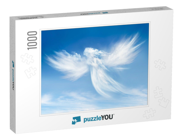 Angel in the Clouds... Jigsaw Puzzle with 1000 pieces