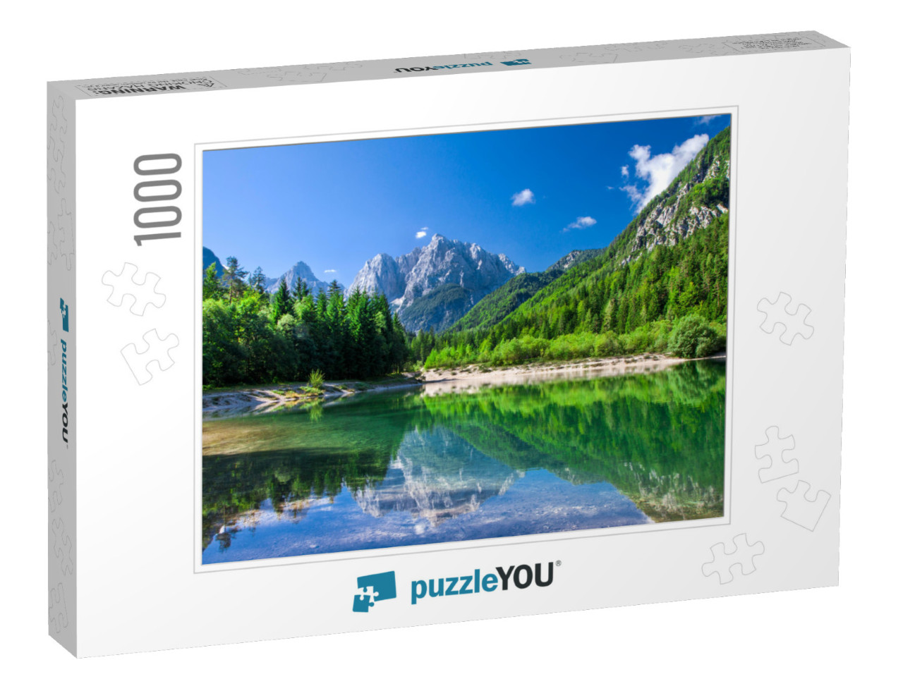 Valley in the Triglav National Park, Julian Alps, Sloveni... Jigsaw Puzzle with 1000 pieces