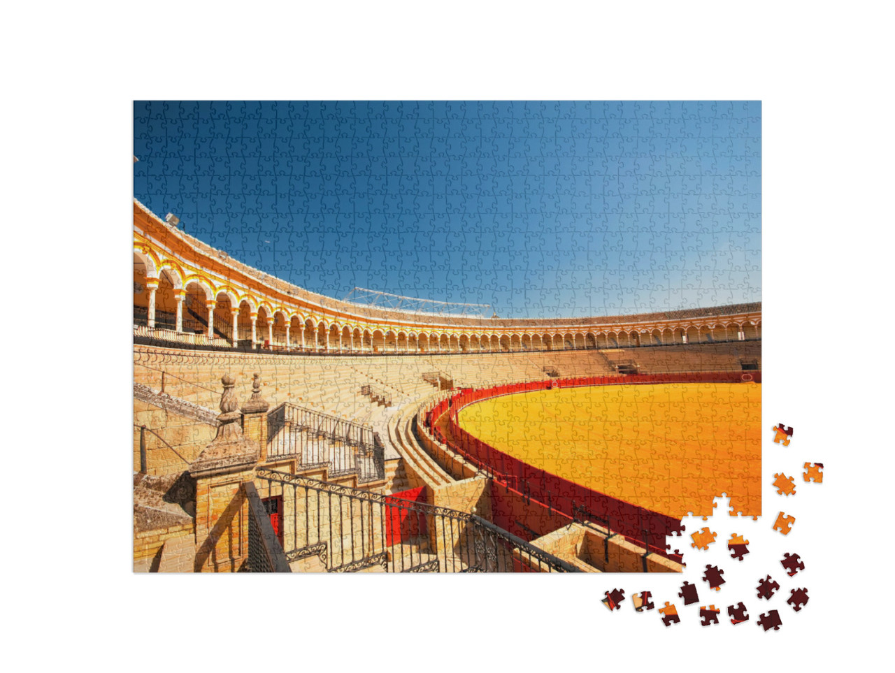 The Bull Arena of Seville, Spain... Jigsaw Puzzle with 1000 pieces