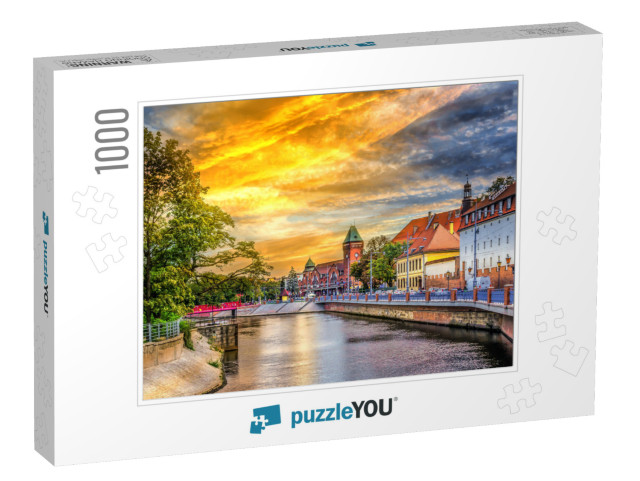 City of Wroclaw in a Sunny Summer, Poland... Jigsaw Puzzle with 1000 pieces