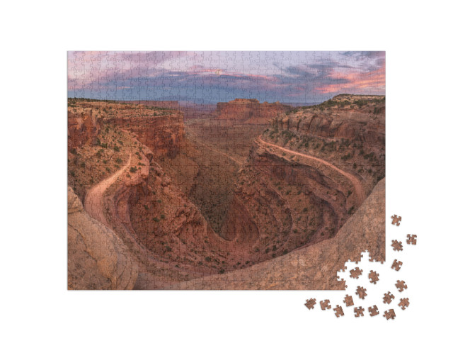 Canyonlands National Park, Moab At Sunset... Jigsaw Puzzle with 1000 pieces