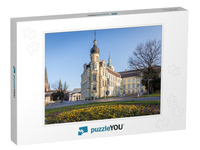 Baroque Castle on the Central Square of Oldenburg, German... Jigsaw Puzzle