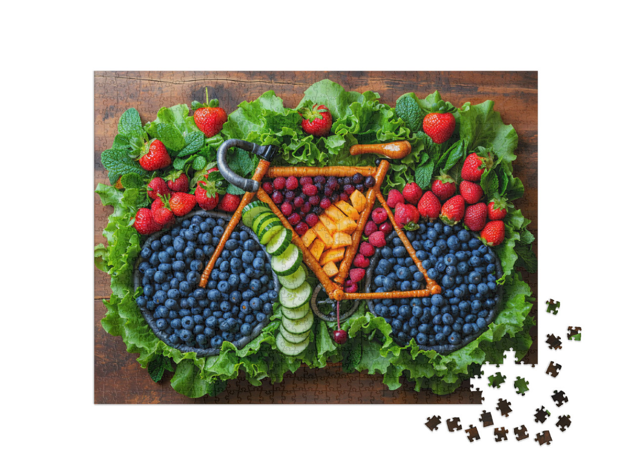 Fruit Stand Jigsaw Puzzle with 1000 pieces