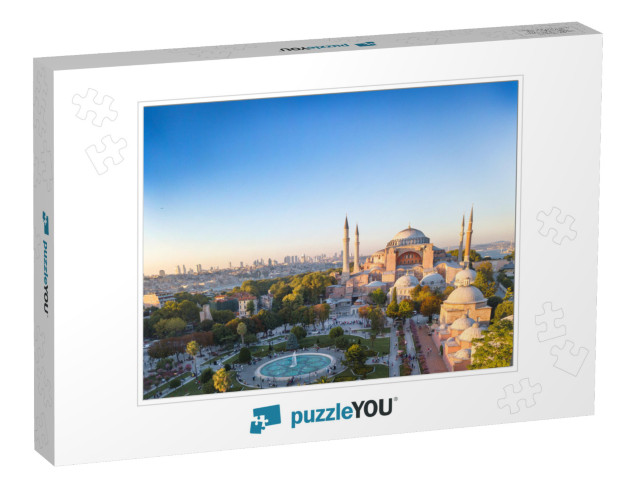 Hagia Sophia with the Great View of Bosporus.... Jigsaw Puzzle