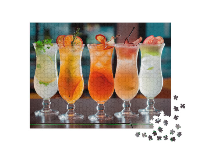 Cocktails & Soft Drinks... Jigsaw Puzzle with 1000 pieces