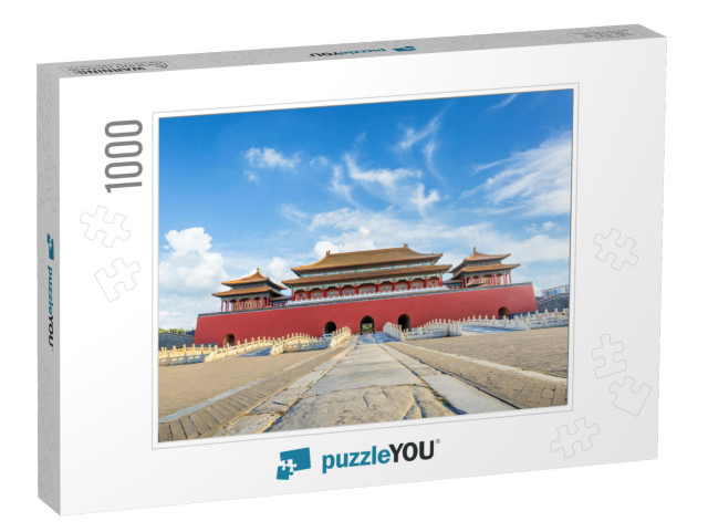 Ancient Royal Palaces of the Forbidden City in Beijing, C... Jigsaw Puzzle with 1000 pieces