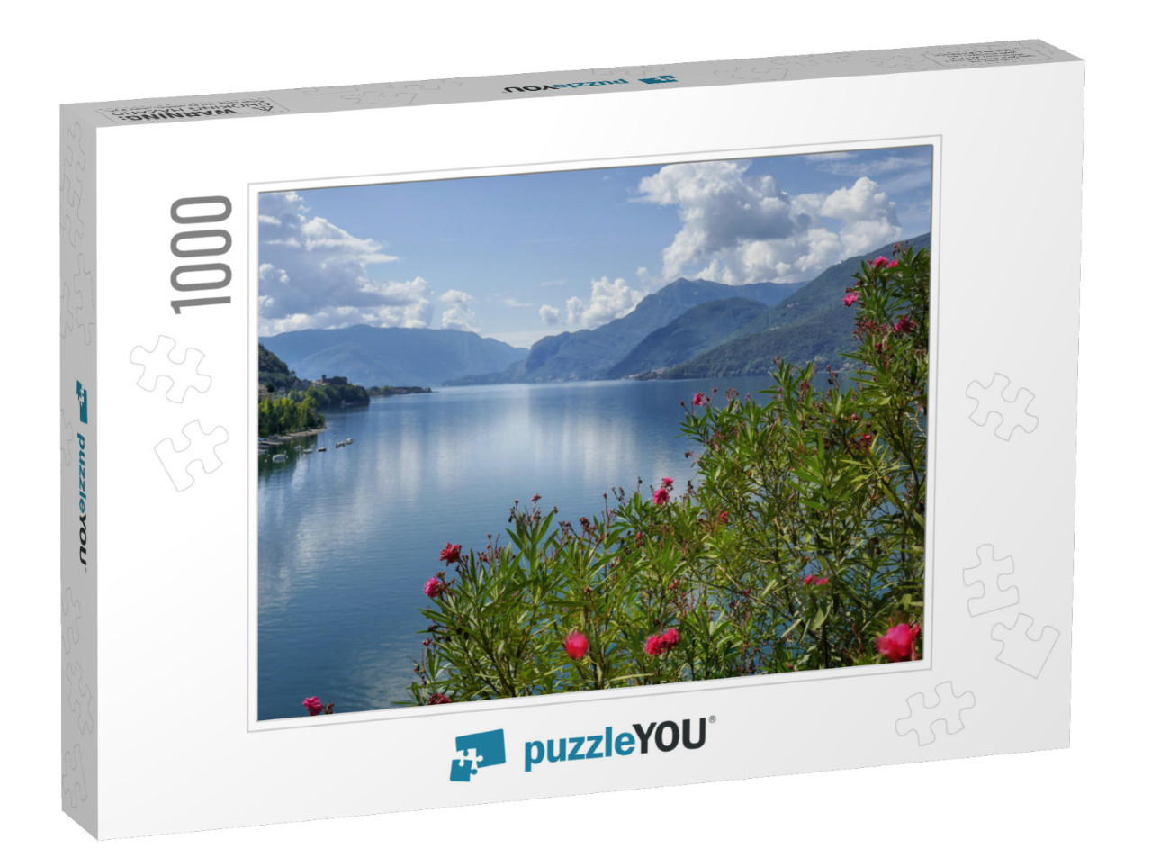 Lake Como in Italy... Jigsaw Puzzle with 1000 pieces