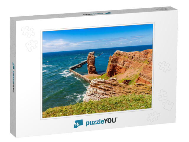 Island of Helgoland, Germany During Spring... Jigsaw Puzzle