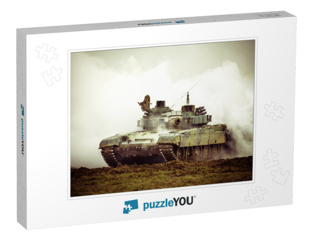 Military Tank on War... Jigsaw Puzzle