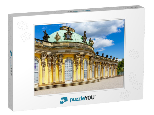 Sanssouci Palace in Potsdam, Germany... Jigsaw Puzzle