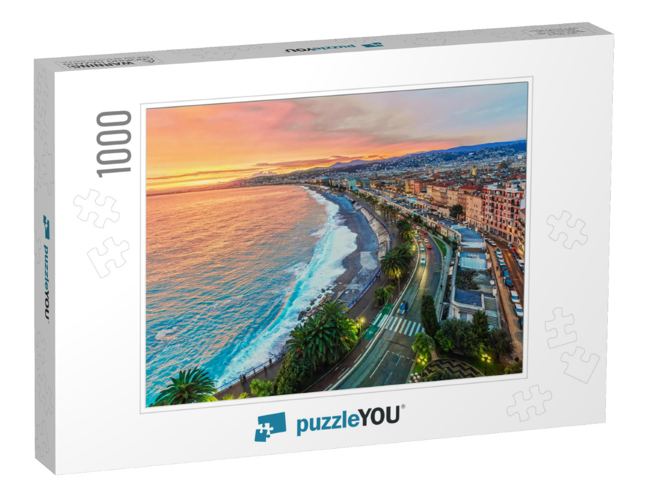 Nice in the Evening After Sunset... Jigsaw Puzzle with 1000 pieces