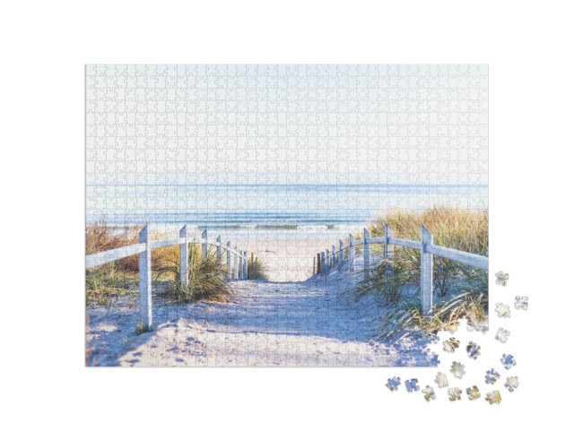 Path to the Beach At Baltic Sea... Jigsaw Puzzle with 1000 pieces