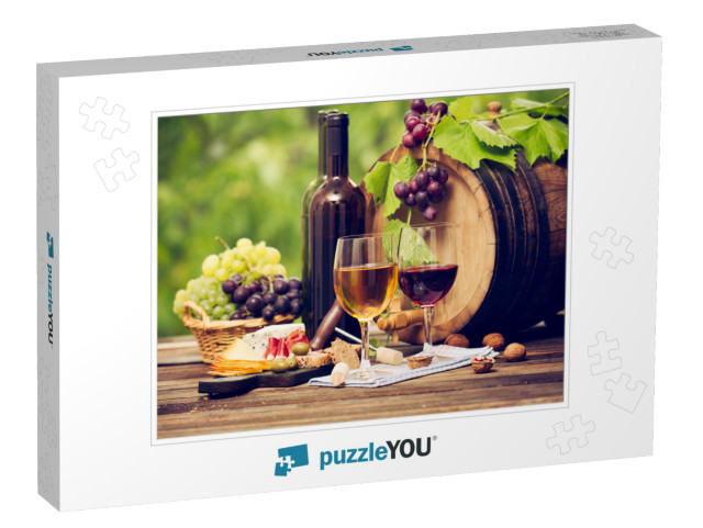 Wine & Cheese... Jigsaw Puzzle