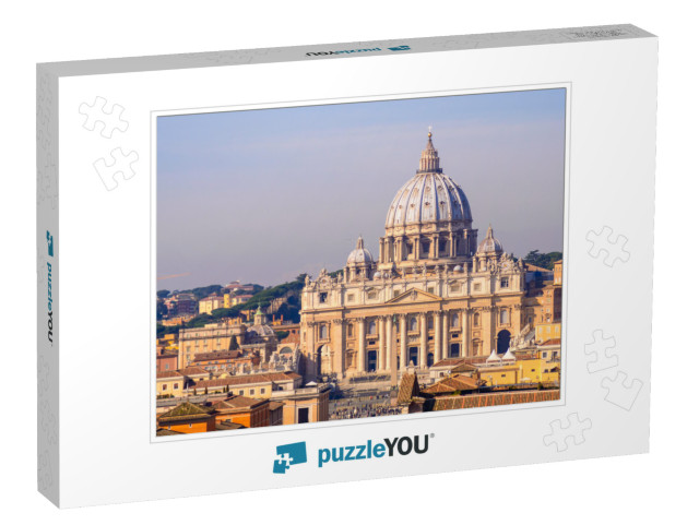 St Peters Basilica in Vatican, Rome... Jigsaw Puzzle