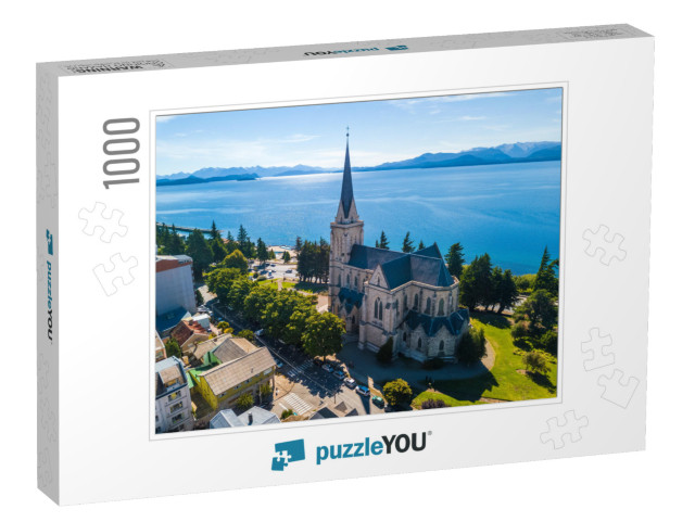 Church in the City of Bariloche. Argentina... Jigsaw Puzzle with 1000 pieces