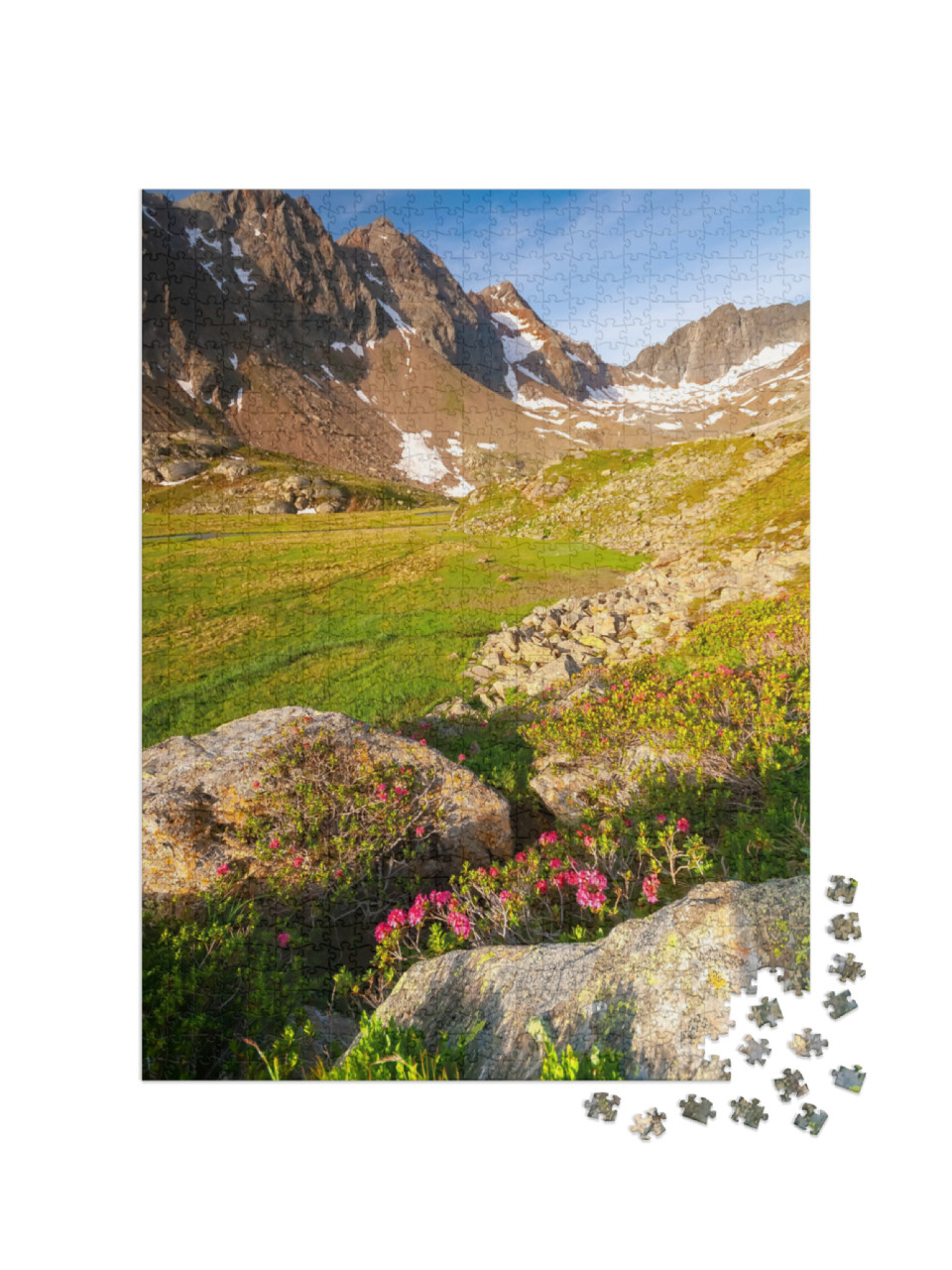 One of the Most Beautiful Mountains Cottage in Austrian A... Jigsaw Puzzle with 1000 pieces