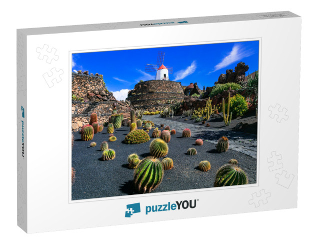 Lanzarote Island - Botanical Cactus Garden, Popular Attra... Jigsaw Puzzle