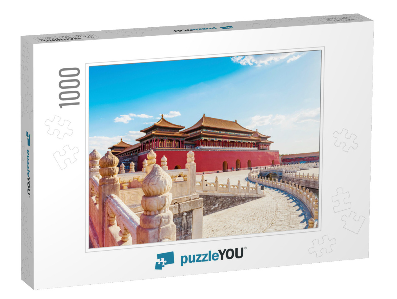 The Forbidden City in Beijing, China... Jigsaw Puzzle with 1000 pieces